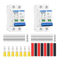 JOTTA DC Miniature Circuit Breaker,2 Poles 1000V for Solar PV System,Din Rail Installation (2 PCS 40A)