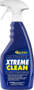 STAR BRITE Ultimate Xtreme Clean - High-Performance All-Surface Cleaner Degreaser, Ideal for Aluminum, Fiberglass, Plastic, Chrome, Stainless, Leather, and Rubber Surfaces