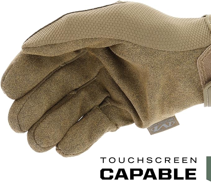 Mechanix Wear Original Tactical Glove - High Performance Anti-Slip Grip Safety Gloves - Impact Resistant & Touchscreen Capable - XX-Large - Coyote Brown