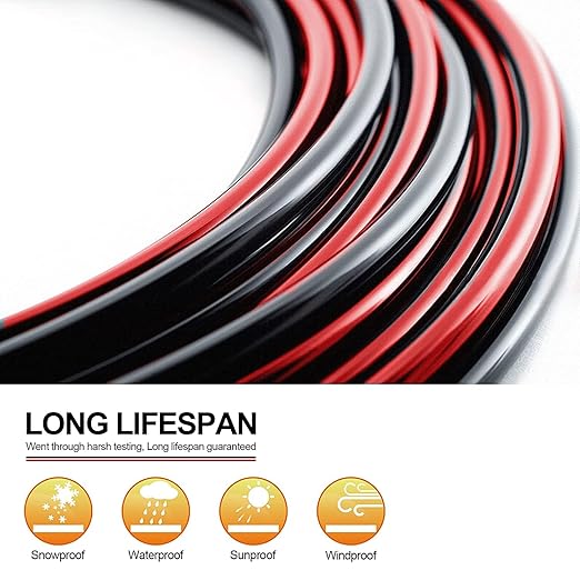 Solar Panel Wire - iGreely 100Ft 10 Gauge Tinned Copper PV Wire Solar Panel Extension Cable UV Resistant Cable for Boat Marine Automotive RV Solar Panel Outdoor - Black