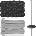 Solar Panel Bird Guard Fasteners Clips,200 Sets Critter Guard Clips for Attaching Galvanized Welded Wire Mesh to Solar Panels,Stainless Steel Fasteners Clips for Squirrel Proof Bird Fence