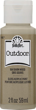 FolkArt Outdoor Acrylic Paint, 2 Oz, Barn Wood