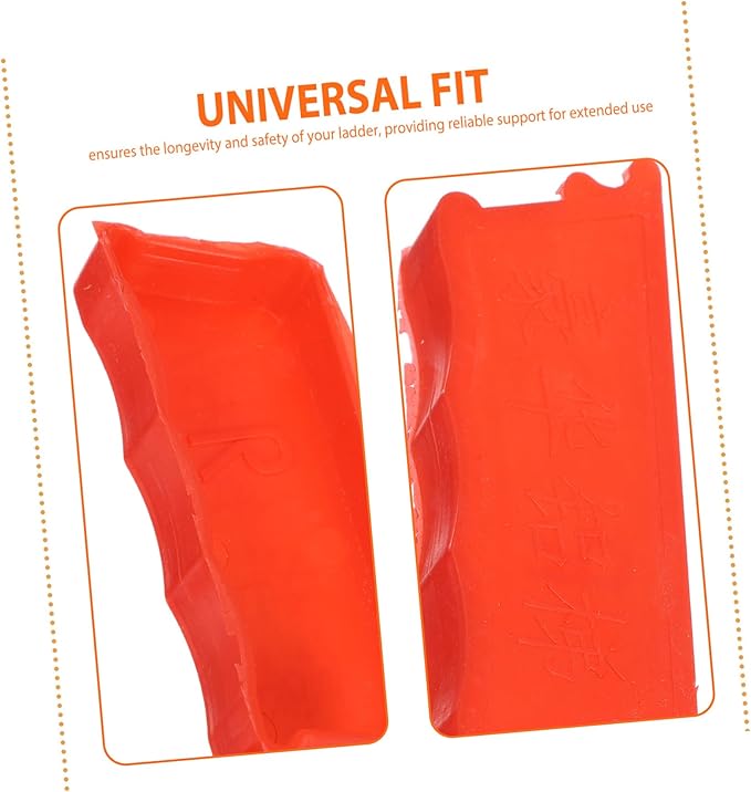 Angoily Ladder Accessories Nonslip Foot Pads for Step Ladders Protective Caps for Construction and Commercial Use and Prevents Damage