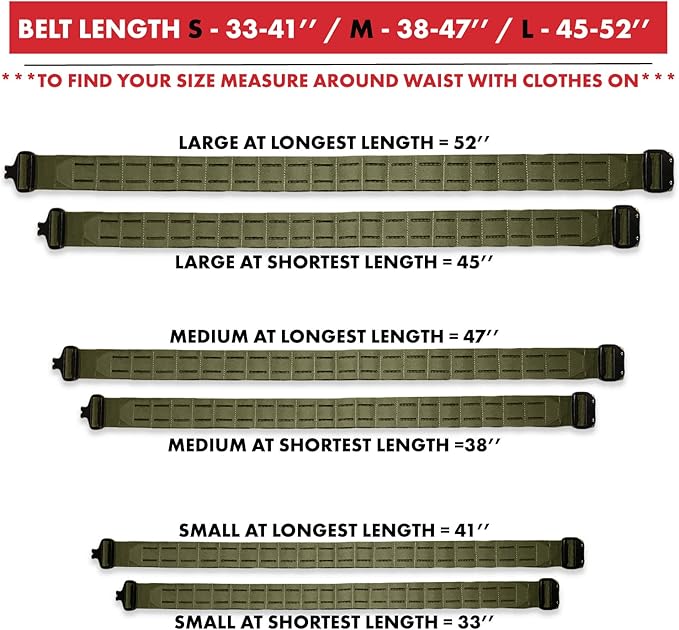 Battle Belt | Heavy Duty Nylon Belts | Molle Riggers Belt | American Company