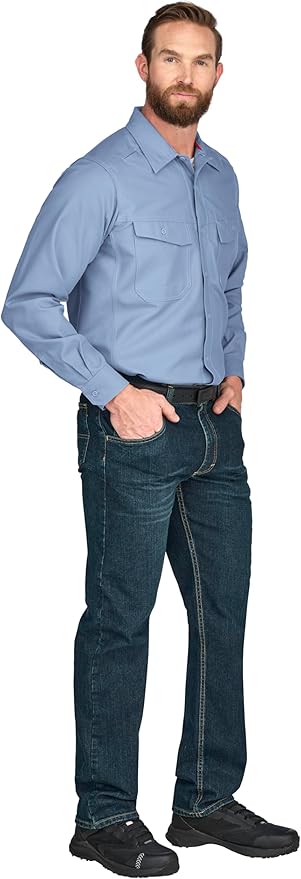 Bulwark FR Men's Flame Resistant Men's Iq Series Endurance Work Shirt
