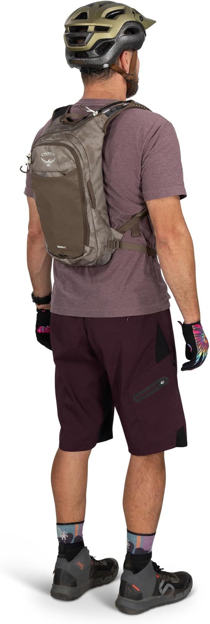 Osprey Berm Biking Backpack with Hydraulics Reservoir - Lightweight Hydration Backpack for Men and Women