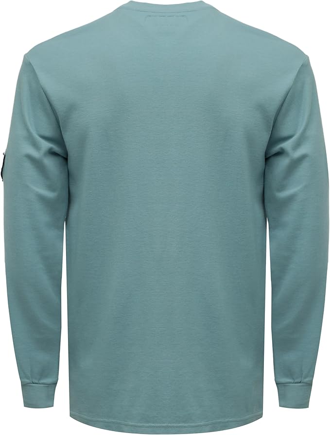 BOCOMAL FR Shirts Lightweight Classic Crew Long Sleeve Fire Resistant Shirt CAT2