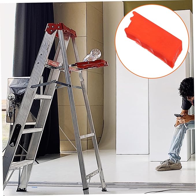 Non- Ladder Feet Pads Protective Caps for Enhanced for Extension Ladders Wear Easy Installation