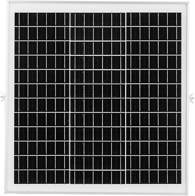 VEVOR 20W 12V Solar Panel Battery Charger, Solar Battery Trickle Charger Maintainer with Intelligent MPPT Controller & Adjustable Mount Bracket, IP67 Waterproof for Car Boat RV Motorcycle Trailer