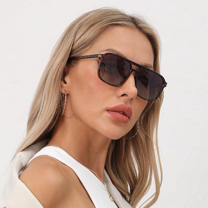 Large Night Vision Glasses for Driving Women Men - Anti Glare Night Driving Glasses