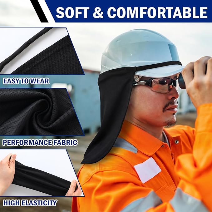 Tatuo Neck Drape UV Sun Protection Gaiter Adjustable Unisex Multifunctional 2 in 1 Face Covering for Outdoor Sports Fishing