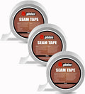 Peel and Stick Seam Tape, Repair Leaks and Restores Roof Seams and Tears, Used for Bonding Metal, Wood, EPDM, Fiberglass, and Tiles, Efficient to Use, 2 Inch x 50 Feet Roll（3 piece）