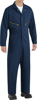 Red Kap Men's Red Kap Men's Zip-front Cotton Coverall