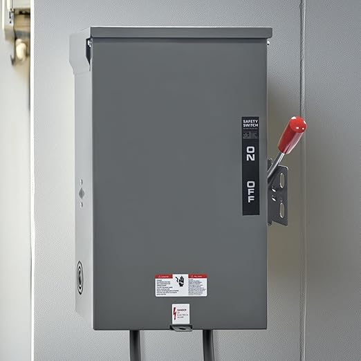3P 200A Generator Transfer Switch,Upgraded Heavy Duty 48000W Manual Transfer Switch for Home,General Double-Throw Safety Switch 120/240-Volt Transfer Switch for Generator Indoor & Outdoor