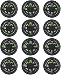 Sun Company Compass Capsules - Pack of 12 Compasses | Different Sizes and Grades Available