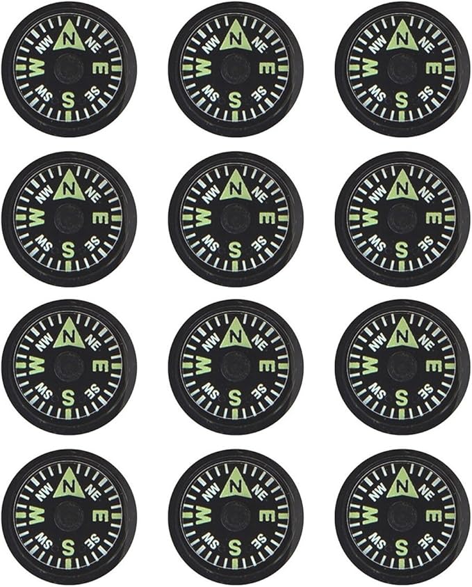 Sun Company Compass Capsules - Pack of 12 Compasses | Different Sizes and Grades Available