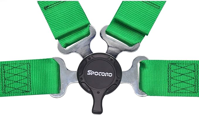 4 Point Racing Harness 2" Nylon Straps, Cam Lock Style (Pack of 1)