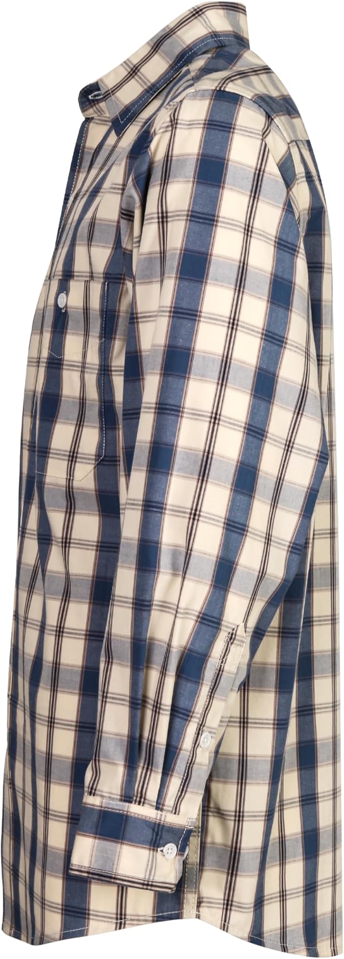BOCOMAL FR Shirts Plaid 4.5oz Lightweight for Summer Flame Resistant Men's Fire Retardant Shirt-CAT1