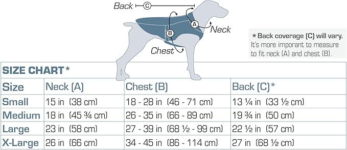 Kurgo Dog Core Cooling Vest - Summer Cooling Jacket - Evaporative Cooling Coat - Harness-Compatible - Reflective Accents - Grey - Medium