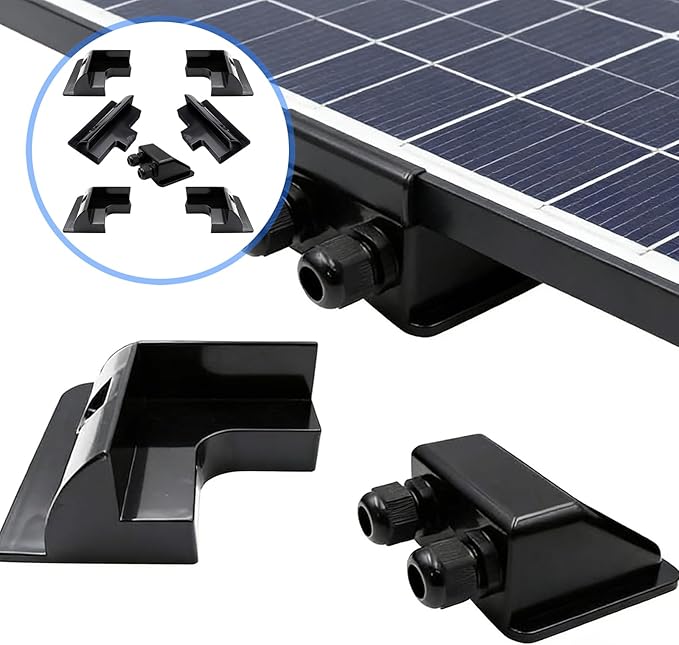 Solar Mounting Bracket None Drilling Angles for Boats Yachts Caravans None Drilling Angles Installation Bracket