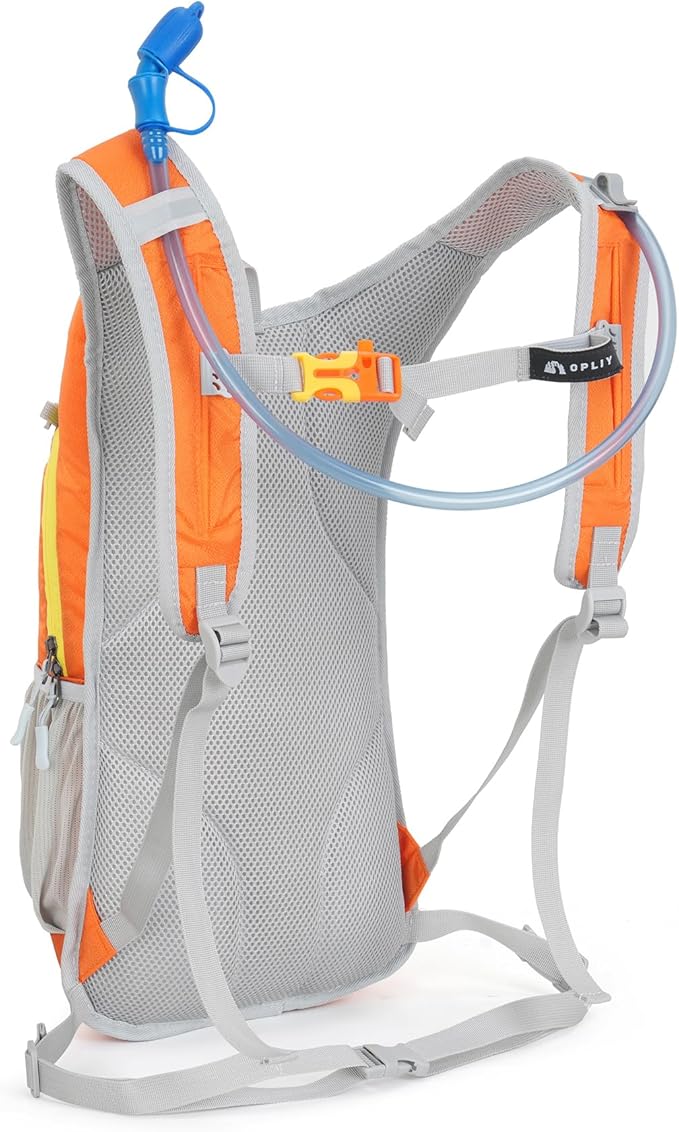 Hydration Backpack with 2L Bladder – Durable Lightweight Water Pack for Running, Hiking, Biking – Fits Men, Women, Youth