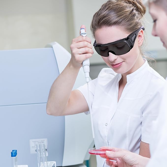 UNCO- Safety Goggles Over Glasses, Protective Goggles, Anti Fog, Work, Safety Glasses Over
