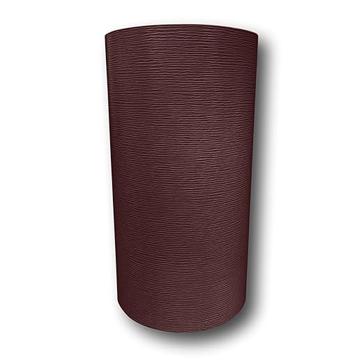 Eagle 1 Aluminum/Vinyl Siding Coil (Multiple Sizes) Each Roll Includes Free 1.25" Matching Stainless Steel Trim Nails - Fascia Cover- Aluminum Flashing Roll (6" x 50 FT, Musket Brown Woodgrain)