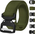 TECEUM Tactical Belt – Heavy-Duty & Quick Release – Military, Work, Rigger, Duty & Utility Belt for Men