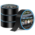 Joist Tape for Decking 2'' X 50',4 Rolls Weatherproof Butyl Tape for Decking,Butyl Sealant Tape,Deck Flashing Tape, Ideal for Wood Decks Beams Roof, Outdoor Construction Use