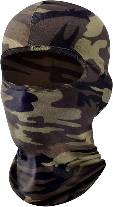 Fuinloth Balaclava Ski Mask, Motorcycle Cold Winter Scarf Windproof Warmth Neck Gaiter for Men/Women