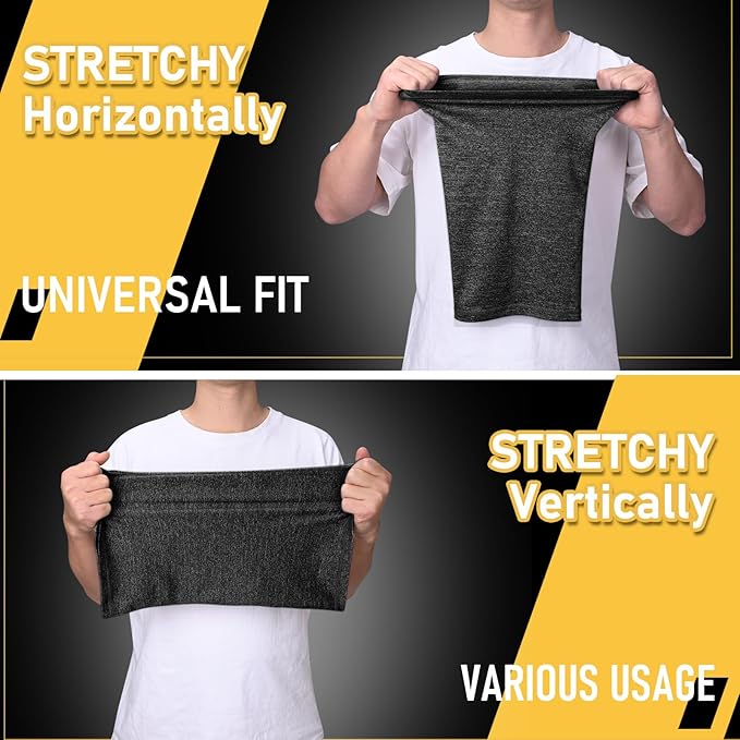 TICONN Neck Gaiter Face Cover Scarf, Neck Warmer Breathable Sun & Wind-proof for Skiing Fishing Hiking Cycling