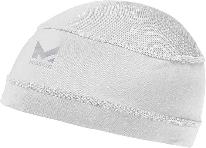 MISSION Cooling Helmet Liner - Lightweight & Breathable - Cools Up to 2 Hours - UPF 50 Sun Protection - Machine Washable