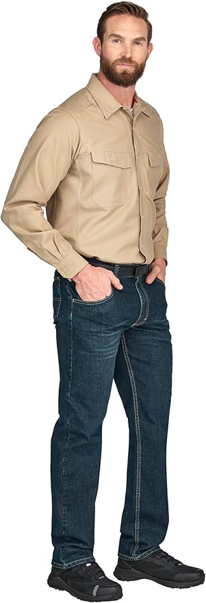 Bulwark FR Men's Flame Resistant Men's Iq Series Endurance Work Shirt