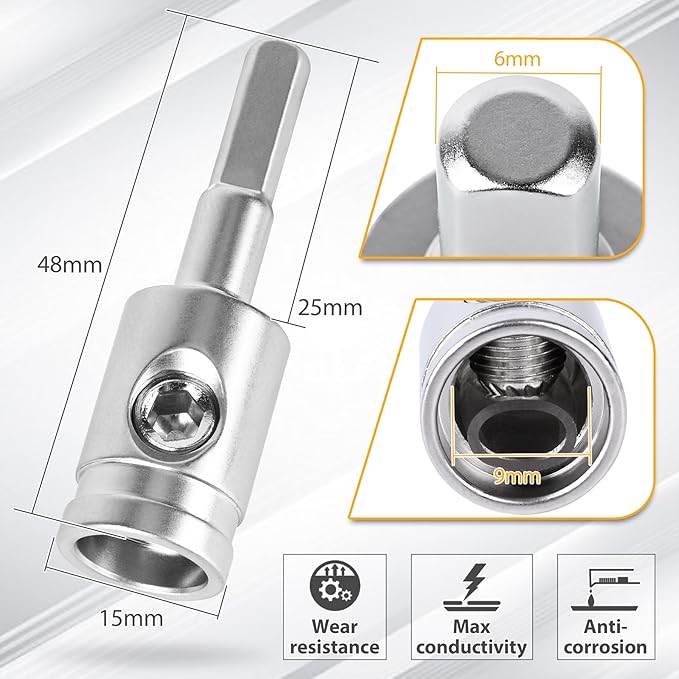 4PCS Heavy-Duty Car Stereo Audio Wire Reducer - 4 Gauge to 8 Gauge for Amp Input, AWG Pin Power & Ground Connection, Fits Most Cars