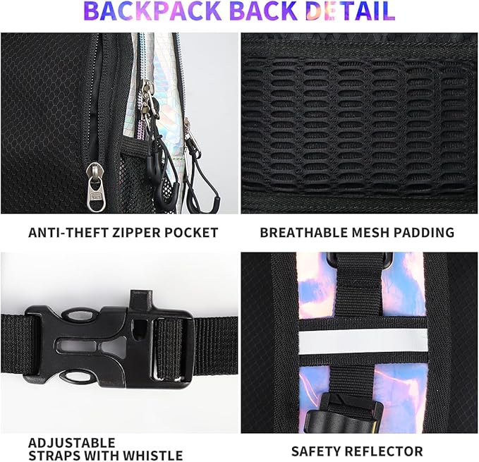 Hydration Pack, Hydration Backpack with 2L Hydration Bladder, Festival Essential Water Backpack, Lightweight Hydration Bag Hydropack Hydro for Running, Biking, Music Festival Gear, Rave
