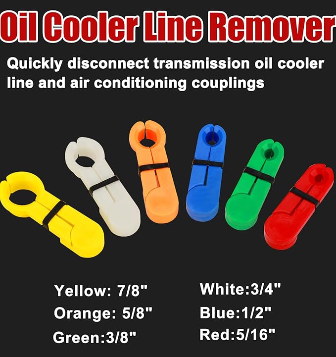 Fuel Line Disconnect Tool Set AC Line Disconnect Tool Master Quick Disconnect Tool for AUTO Fuel Line System