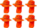 Packable and Adjustable Reflective Neon Boonie Sun Hat