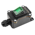 Waterproof On Off Toggle Switch with Green Light Rocker Button Inline Cord Switch DPST AC/DC 20A-125V,16A-250V,30A-24V,35A-12V, IP66