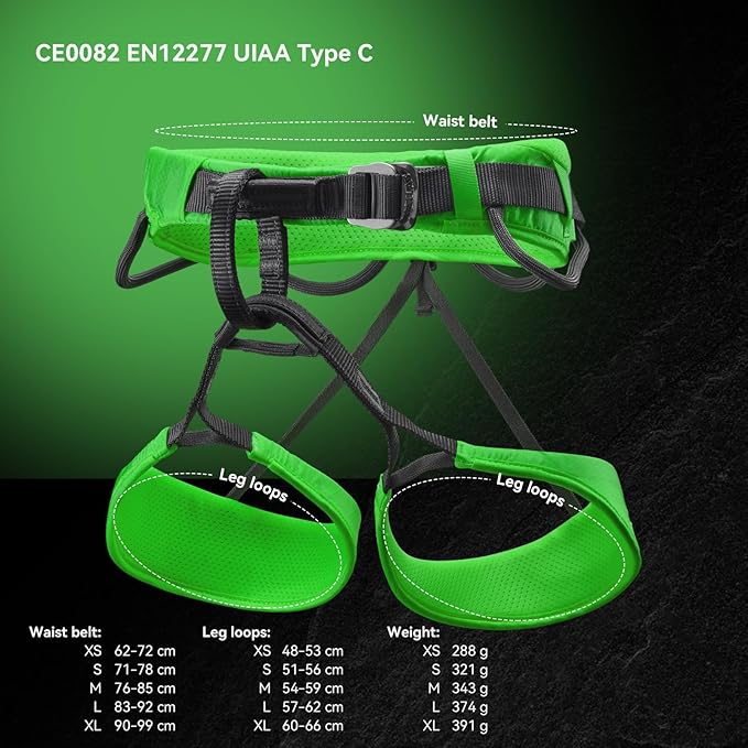 KAILAS Airo Rock Climbing Harness Men Roofing Harnesses Rescue Mountaineering Safety Belt Women Comfortable Lightweight