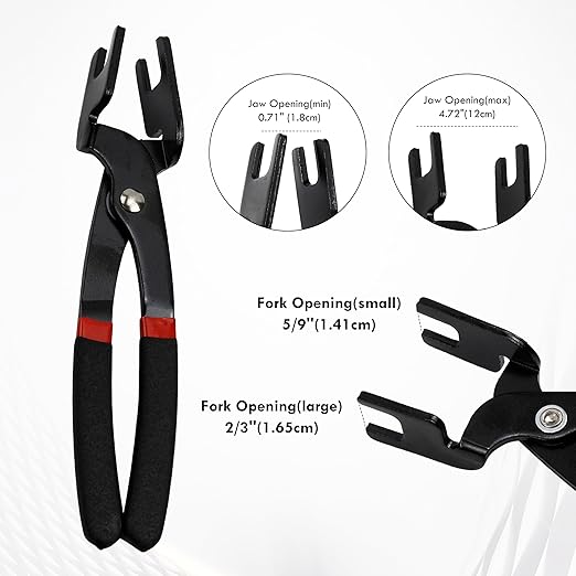 45pcs Master Quick Disconnect Tool Set, Fuel Line Disconnect Tool Kit for Automotive A/C Fuel & Transmission Systems, Transmission Line Disconnect Tool Compatible with Various Automotives
