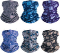 6-Pack Balaclava Face Mask for Men & Women - UV Protection Neck Gaiter, Multi-Use Cycling Mask & Breathable Headband