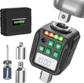 Digital Torque Wrench Adapter Set 1/2" Drive, Electric Wrenches, Snap on Digital Inch Pound Torque Wrench, 1/4", 3/8" Torque Adapter for Car, Motorcycle & Automotive