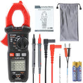 600A AC Clamp Meter, 4000 Counts AC/DC True RMS Digital Multimeter with CAT III Safety, Data Hold, Backlight & Temperature Sensor – for Electrical Maintenance Mayilon MY2600C