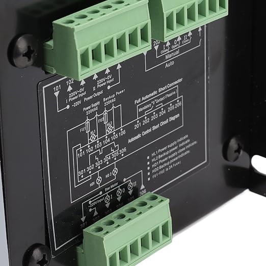 Automatic Transfer Switch Generator Transfer Switch Kit 2in 1out AC400V (125A) for Power Generators