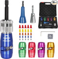 Wire Stripper Twister Tool for Drill, 35 in 1 New Wire Stripping for Drill 2025 Professional US Standard 14-12-10-8-6 Gauge Electricians Tools for Drill Wire Stripper and Twister Kit