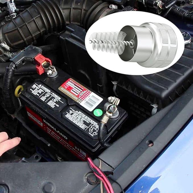 Battery Terminal Cleaners and Battery Terminal Anti Corrosion Washers Protector Fiber Washers,Battery Cleaner for Car Marine Battery