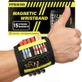 Magnetic Wristband for Holding Screws, Drill Bits, Nails, Valentine's Day, Father's Day Gifts for Handyman, Husband, Dad, Grandpa, Stocking Stuffers for Adults, Cool Gadgets for Christmas