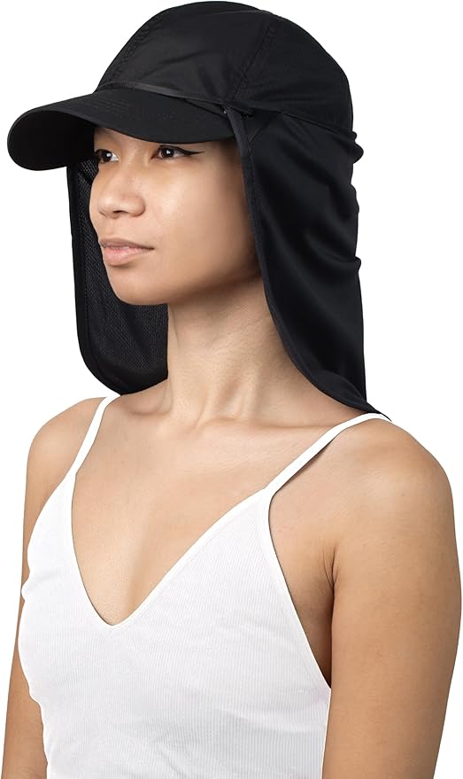 CoolNES - UV Sun Protection Neck Drape Adjustable Multifunctional 2 in 1 Face Covering for Outdoor Fishing - Unisex