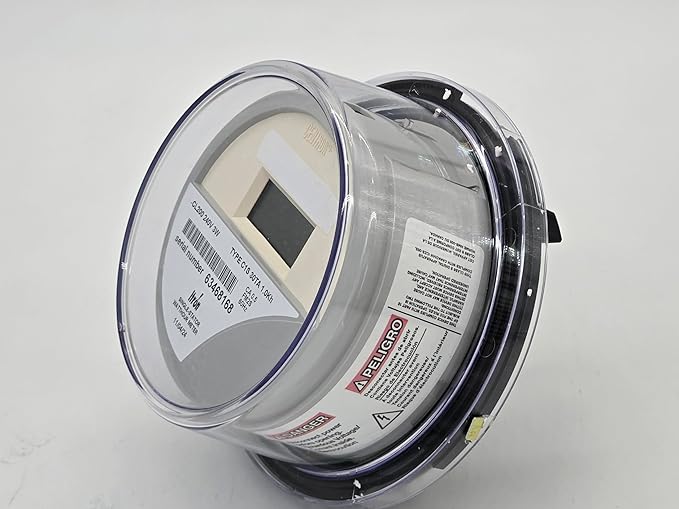 Digital Electric Meter for RV Pedestal, 240V 3W CL200, KWH Meter Type C1S