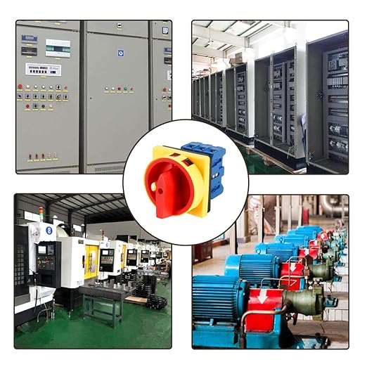 Changeover Switch SYW30-25 2 Positions 6 Terminals Universal Rotary Cam Selector Latching Switches 660V 25A
